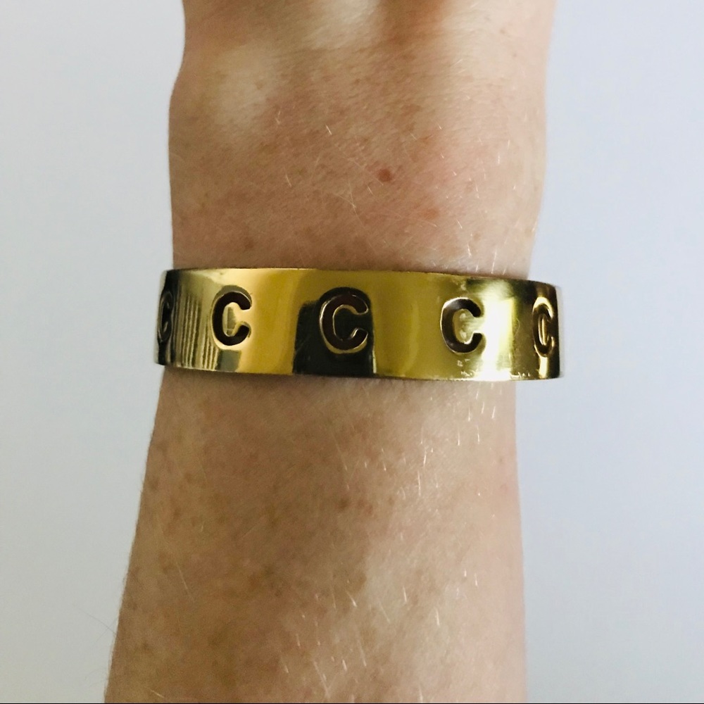 NWOT Rustic Cuff St Louis style Initial Cuff